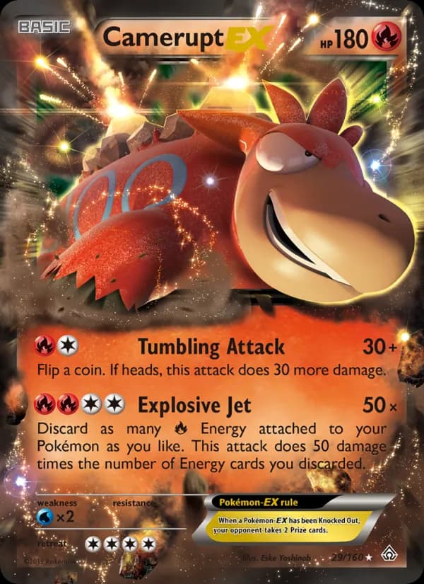 Camerupt EX – Primal Clash 29