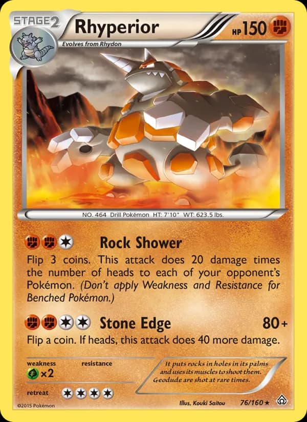 Rhyperior – Primal Clash 76