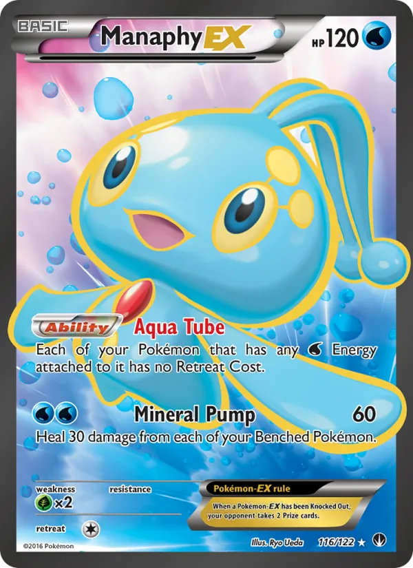 Manaphy EX – BREAKpoint 116