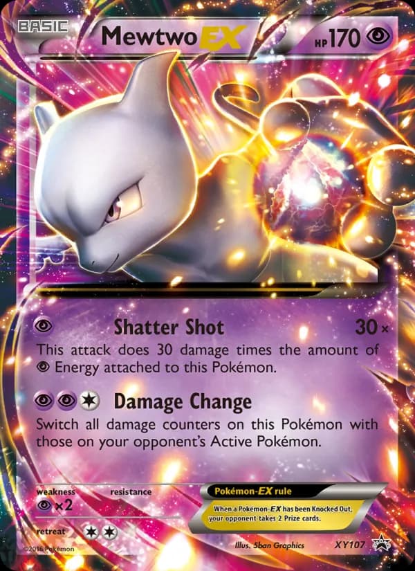 Mewtwo EX – XY Black Star Promos XY107