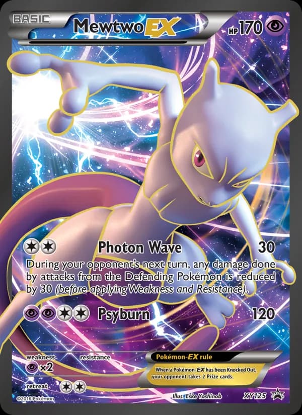 Mewtwo EX – XY Black Star Promos XY125