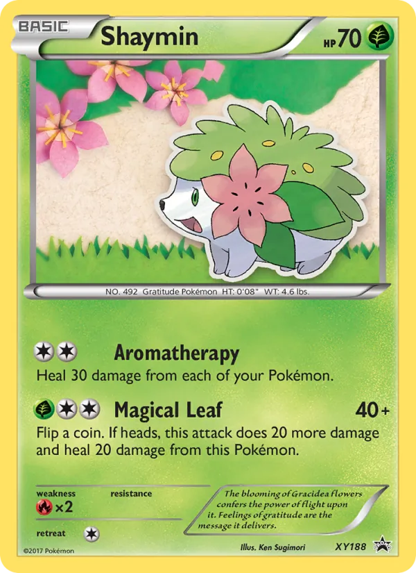 Shaymin – XY Black Star Promos XY188