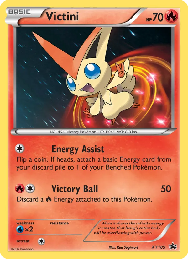 Victini – XY Black Star Promos XY189