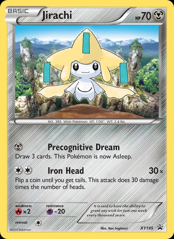 Jirachi – XY Black Star Promos XY195