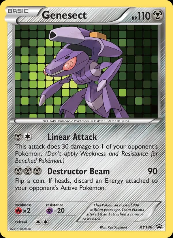 Genesect – XY Black Star Promos XY196