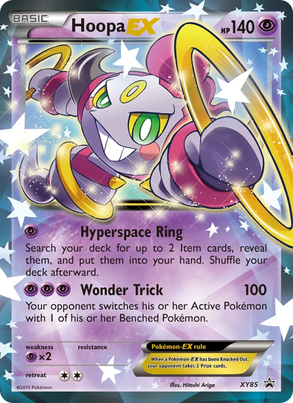 Hoopa EX – XY Black Star Promos XY85