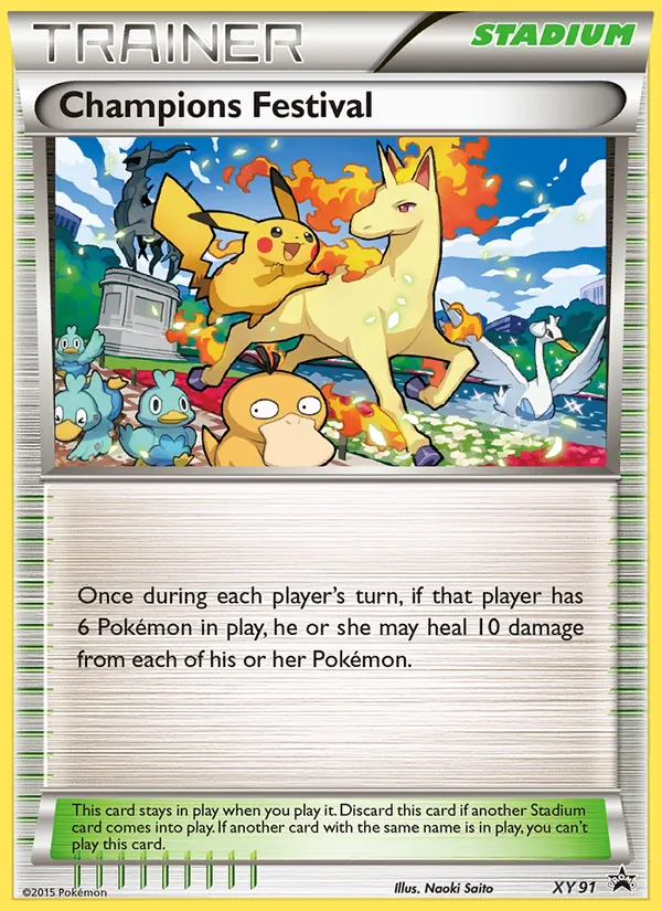 Champions Festival – XY Black Star Promos XY91