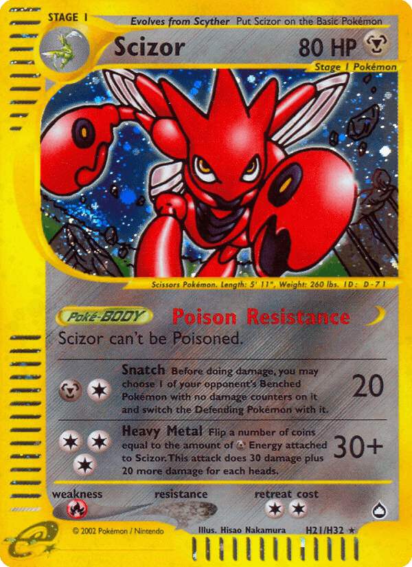 Scizor – Aquapolis H21