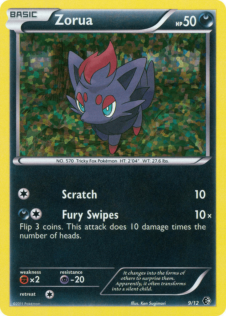 Zorua – McDonald's Collection 2011 9