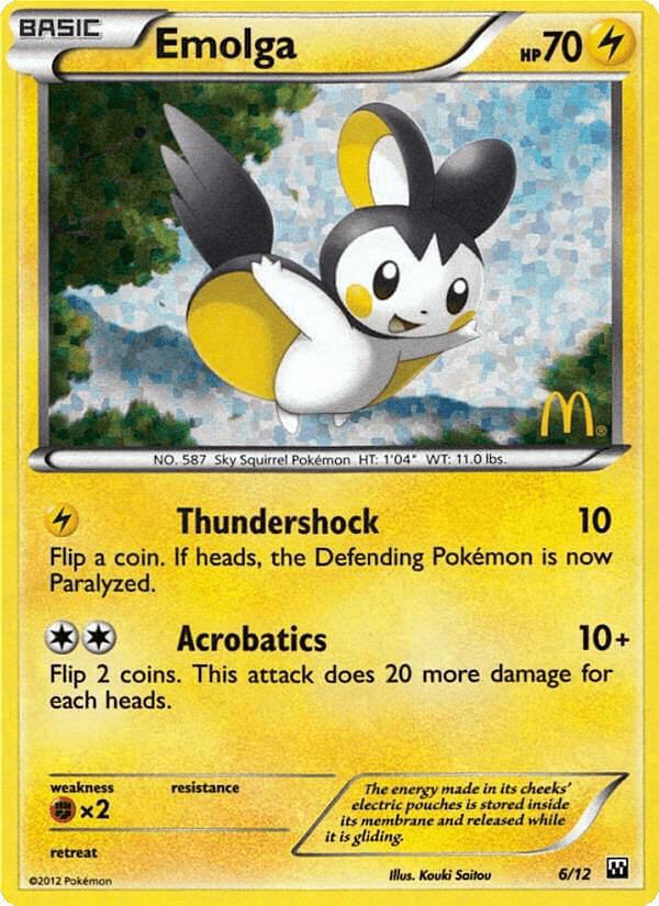 Emolga – McDonald's Collection 2012 6
