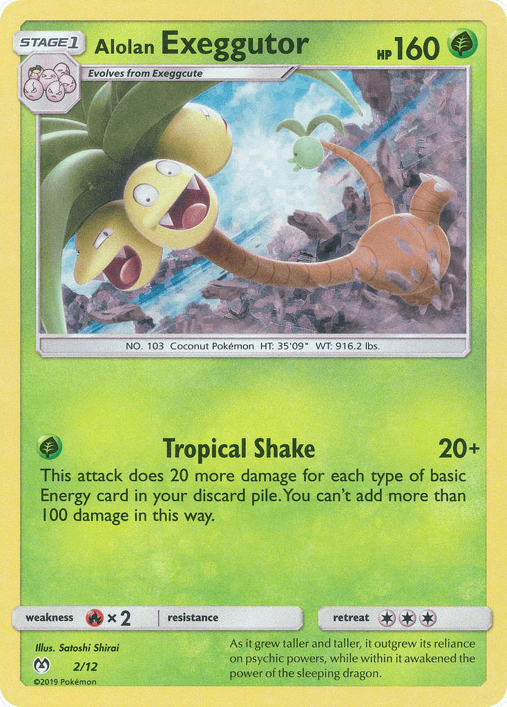 Alolan Exeggutor – McDonald's Collection 2019 2