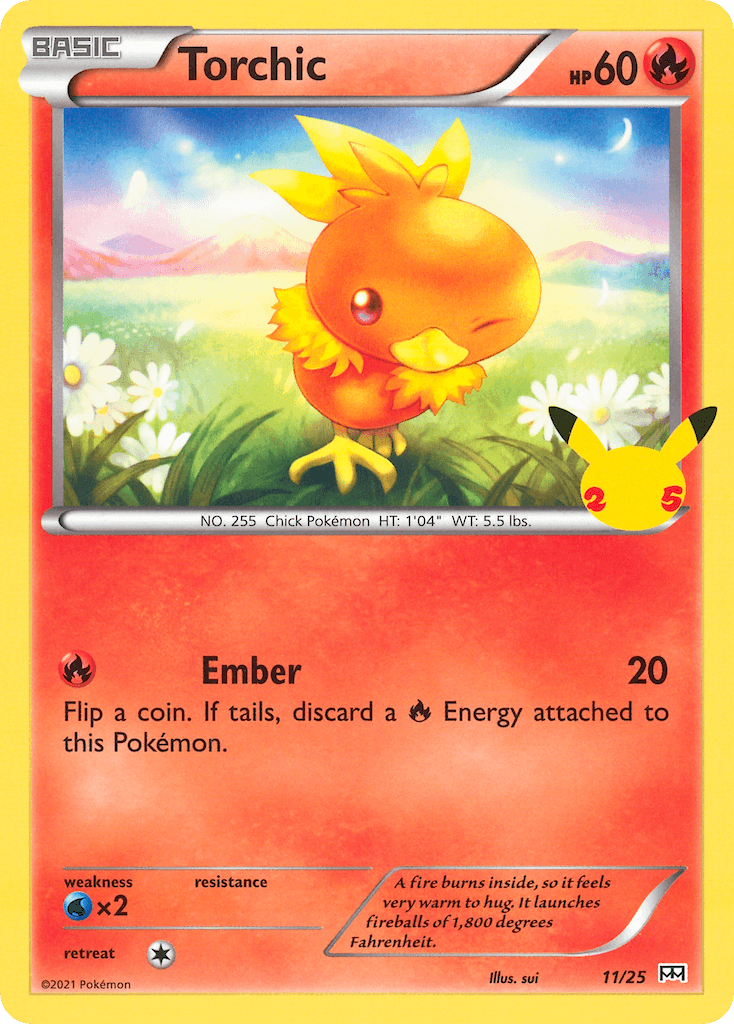 Torchic – McDonald's Collection 2021 11