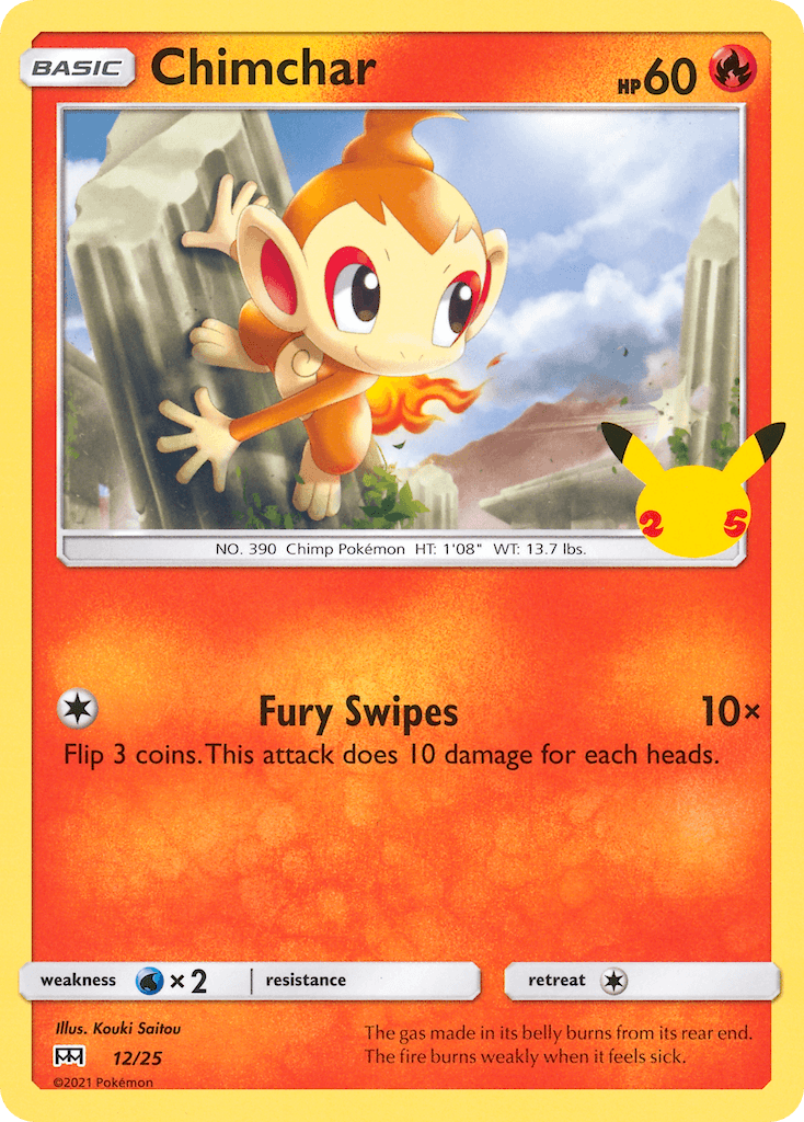 Chimchar – McDonald's Collection 2021 12