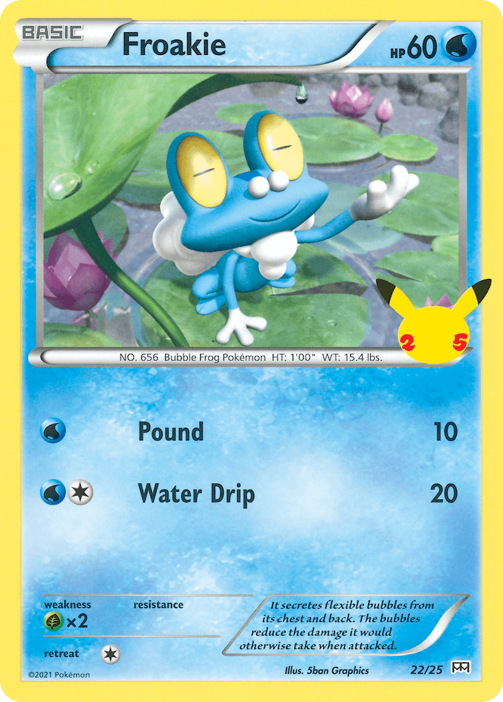 Froakie – McDonald's Collection 2021 22