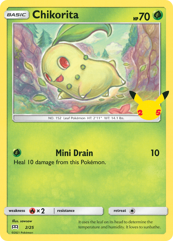 Chikorita – McDonald's Collection 2021 2