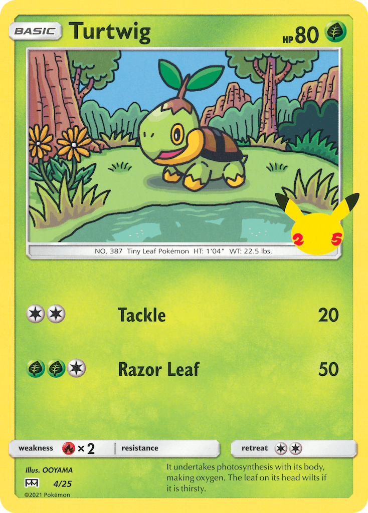 Turtwig – McDonald's Collection 2021 4
