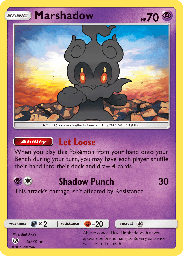 Marshadow – Shining Legends 45