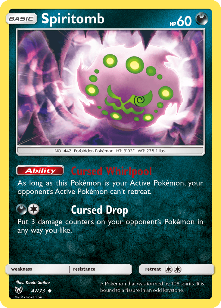 Spiritomb – Shining Legends 47