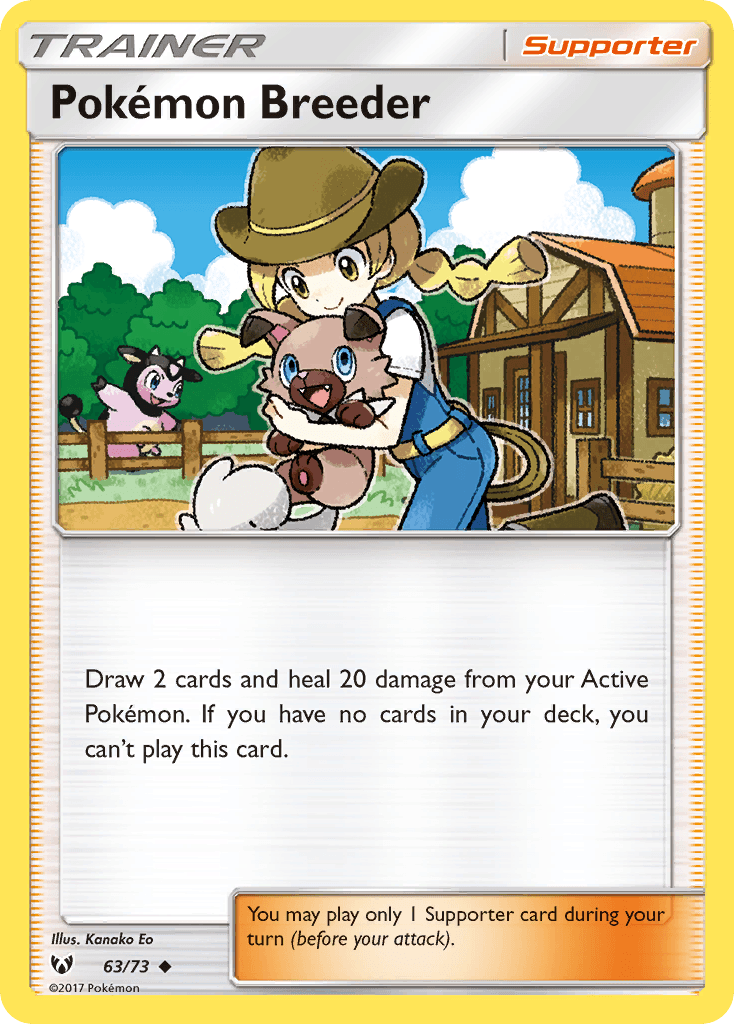 Pokémon Breeder – Shining Legends 63