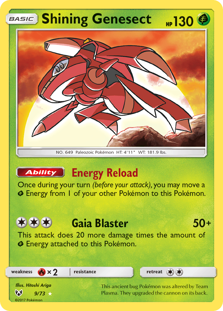 Shining Genesect – Shining Legends 9