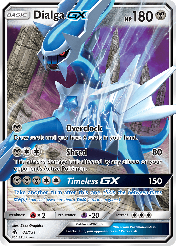 Dialga GX – Forbidden Light 82