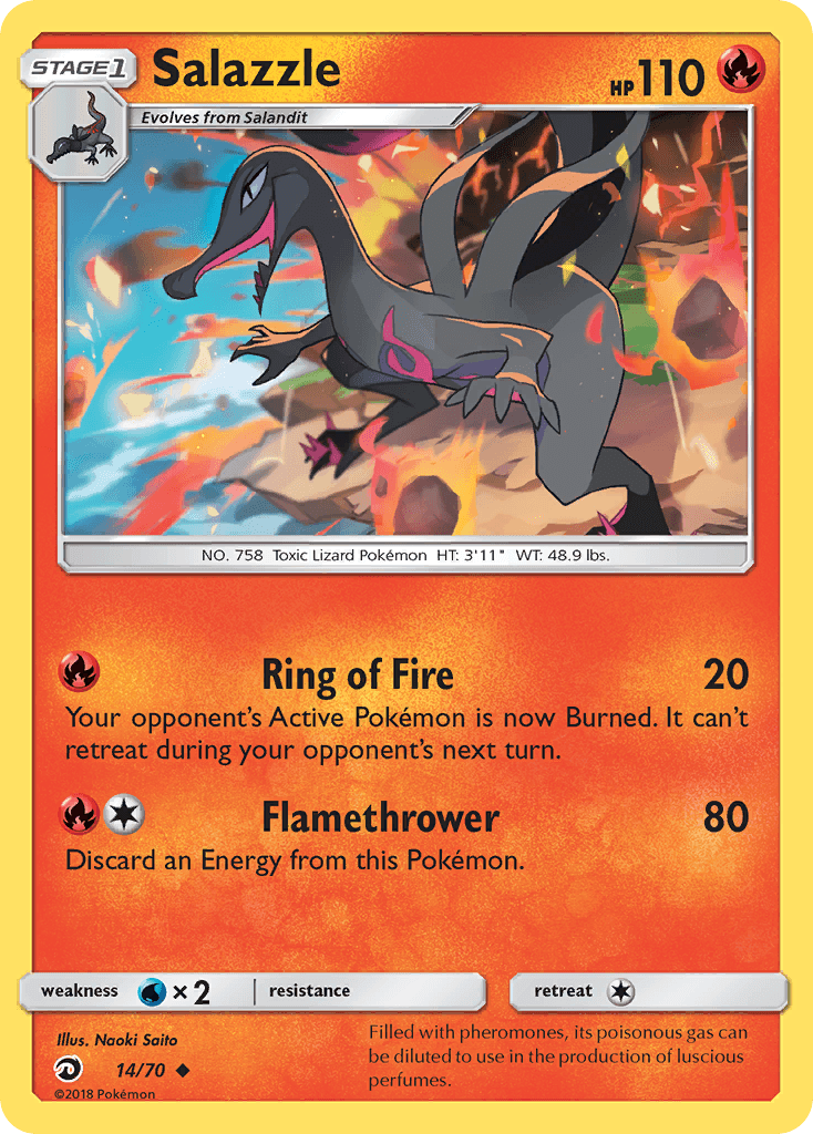 Salazzle – Dragon Majesty 14