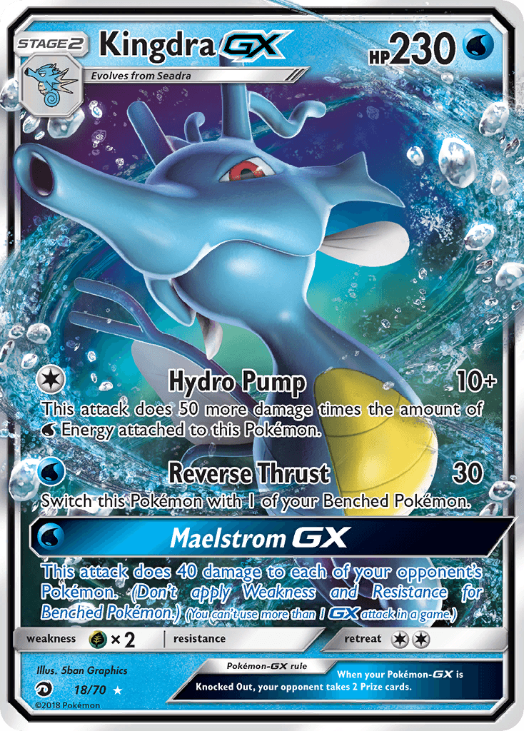 Kingdra GX – Dragon Majesty 18