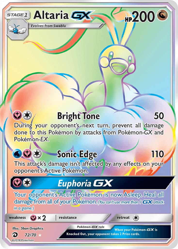 Altaria GX – Dragon Majesty 72