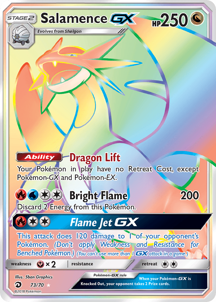 Salamence GX – Dragon Majesty 73