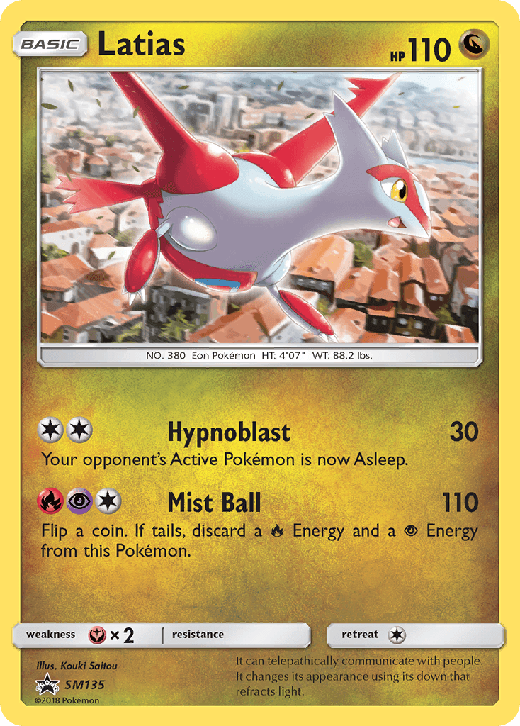 Latias – SM Black Star Promos SM135