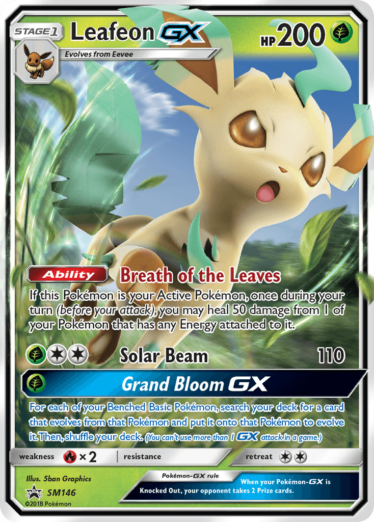 Leafeon GX – SM Black Star Promos SM146