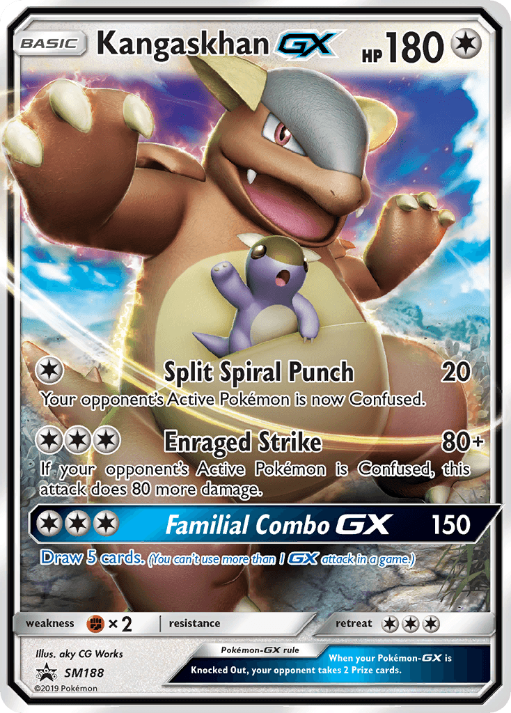 Kangaskhan GX – SM Black Star Promos SM188