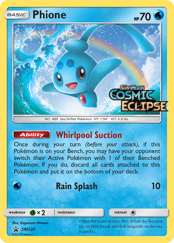 Phione – SM Black Star Promos SM220