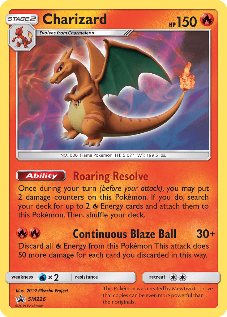 Charizard – SM Black Star Promos SM226