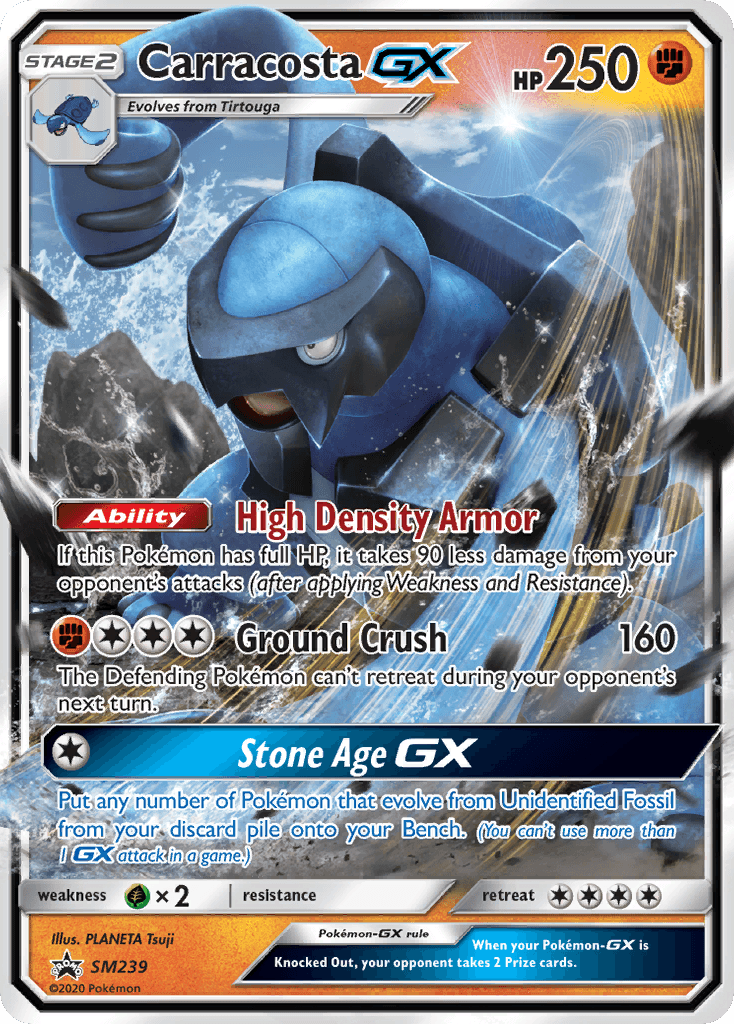 Carracosta GX – SM Black Star Promos SM239