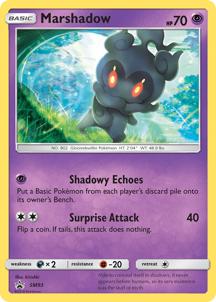 Marshadow – SM Black Star Promos SM93
