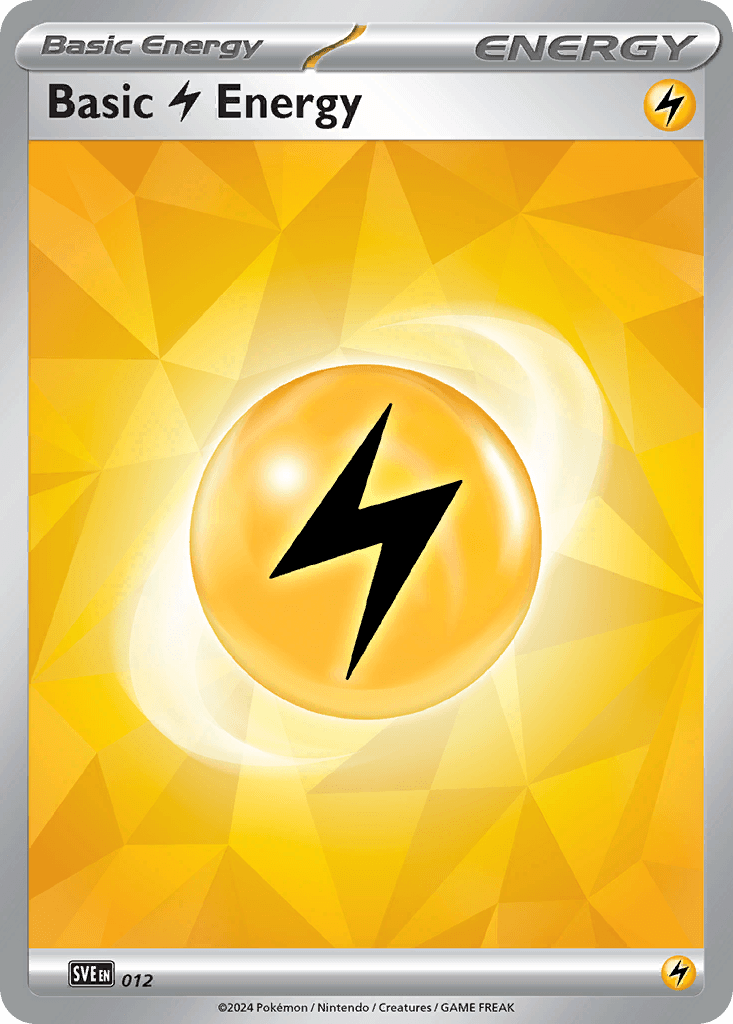 Lightning Energy – Scarlet & Violet Energy 012