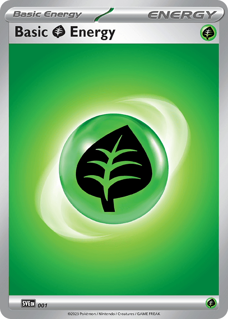 Grass Energy – Scarlet & Violet Energy 001
