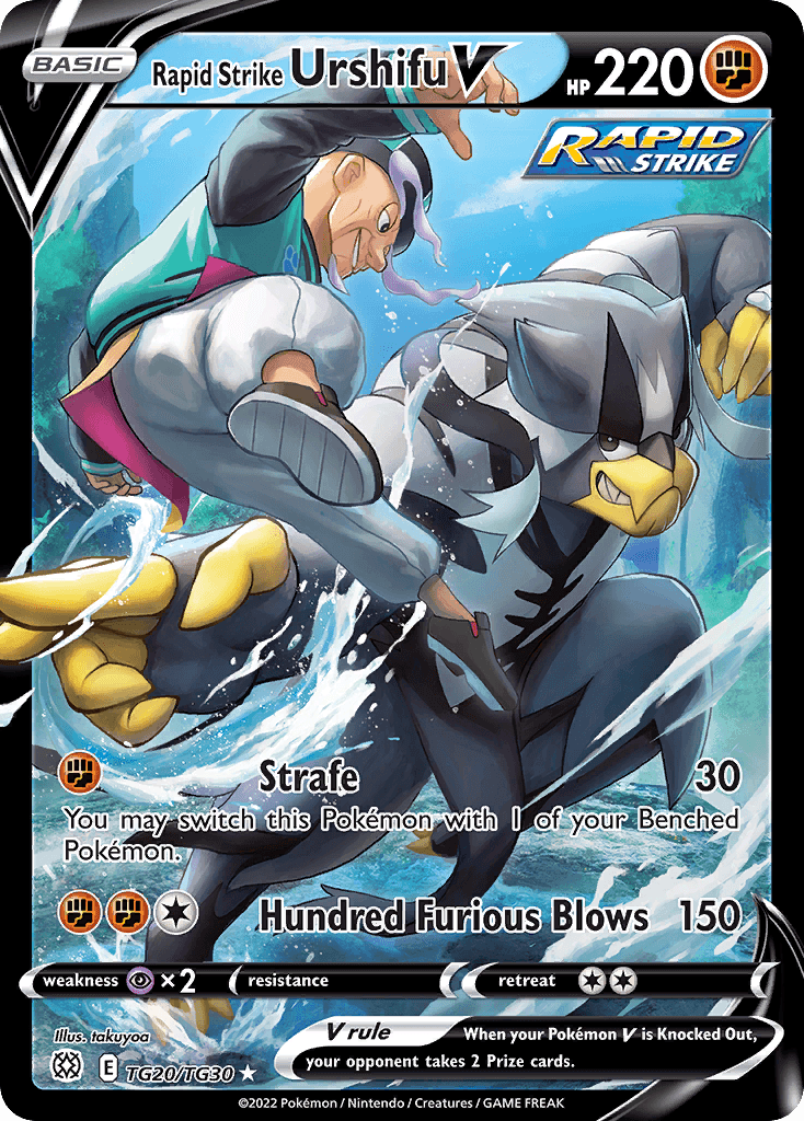 Rapid Strike Urshifu V – Brilliant Stars Trainer Gallery TG20
