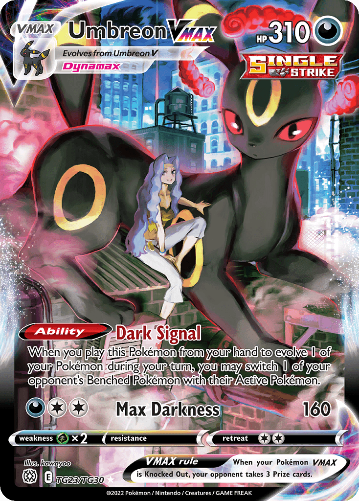 Umbreon VMAX – Brilliant Stars Trainer Gallery TG23