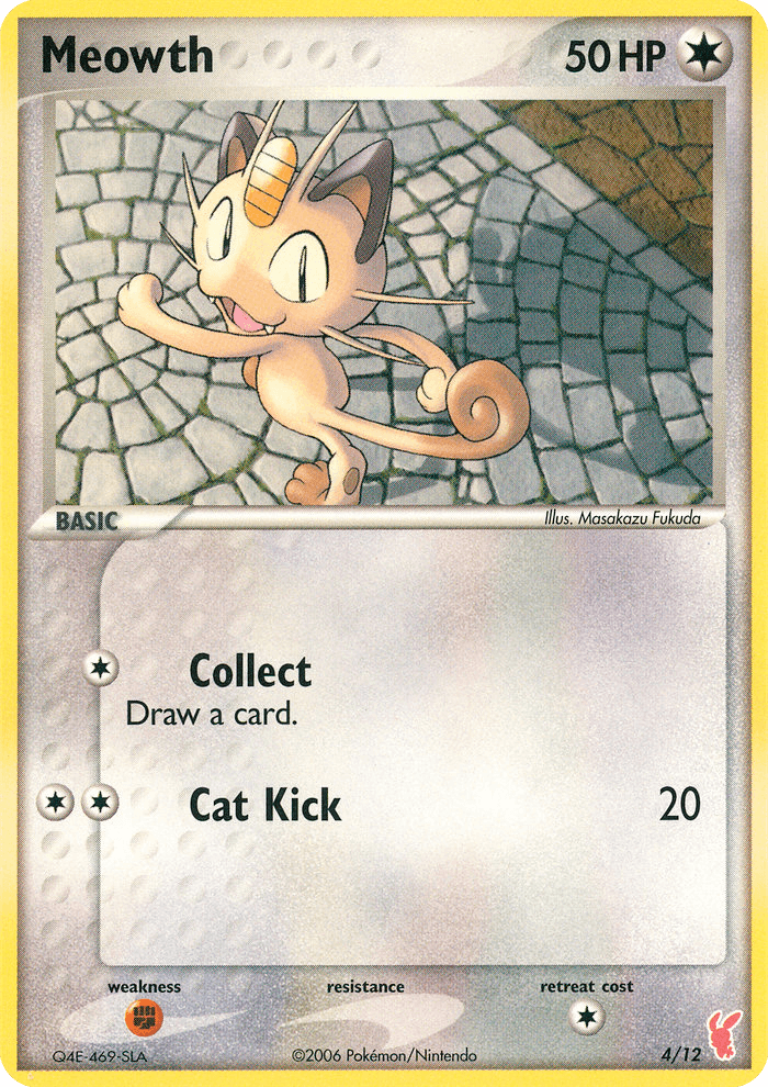 Meowth – EX trainer Kit 2 (Plusle) 4