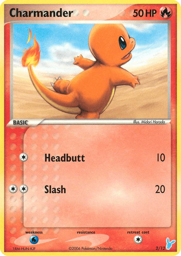 Charmander – EX trainer Kit 2 (Minun) 2